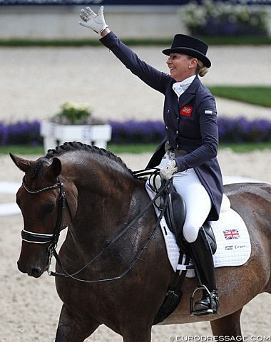 Louise Bell and Into the Blue at the 2019 CDIO Aachen :: Photo © Astrid Appels