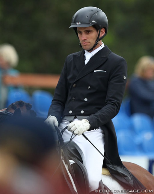 Ivan Nieto Sanchez competing in the Louisdor Cup qualifier at the 2019 CDI Hagen :: Photo © Astrid Appels