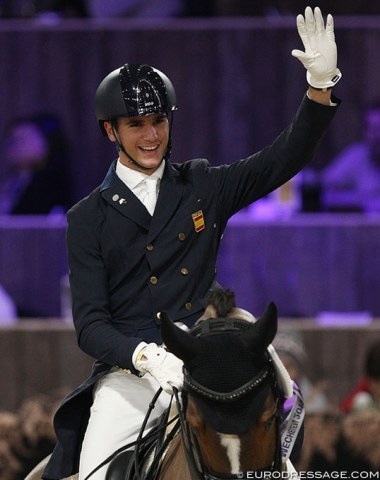 Juan Matute Guimon at the 2019 CDI-W Mechelen :: Photo © Astrid Appels