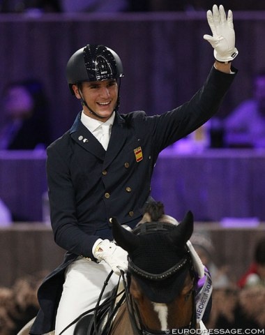 Juan Matute Guimon at the 2019 CDI-W Mechelen :: Photo © Astrid Appels