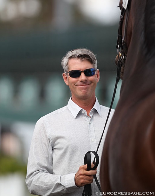 Chris Hickey at the 2019 CDI Wellington :: Photo © Astrid Appels