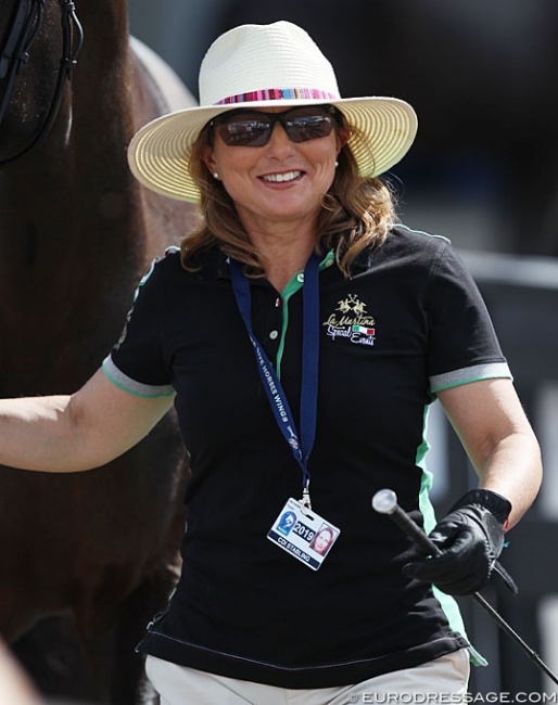 Bernadette Pujals at the 2019 CDI Wellington :: Photo © Astrid Appels