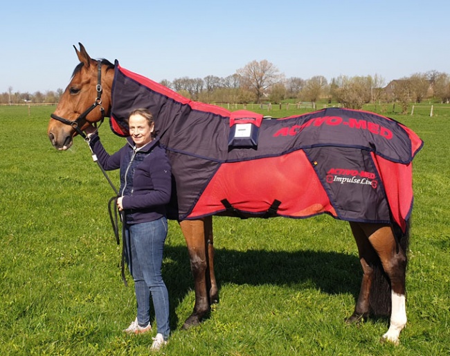 Isabell Werth believes in Activo-Med and the magnetic blankets are an integral part of her horse management