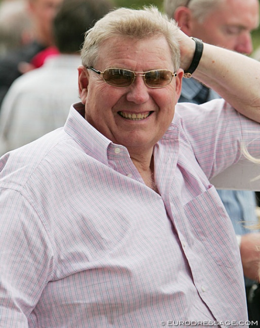 Tony Pidgley at the 2008 World Championships for Young Dressage Horses :: Photo © Astrid Appels