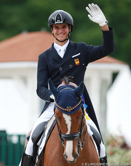 Juan Matute Guimon and Dhannie at the 2016 CDIO Compiegne :: Photo © Astrid Appels