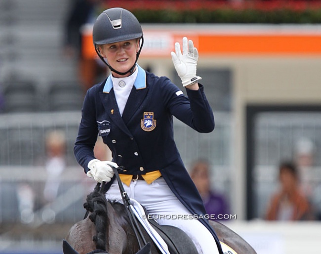 Juliette Ramel at the 2019 European Dressage Championships :: Photo © Astrid Appels