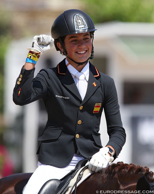 Spanish junior Bruno Cid Romero at the 2019 European Youth Championships :: Photo © Astrid Appels