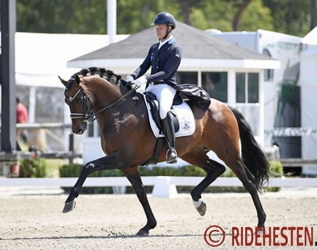 Jacob Norby Sorensen and Gammelenggards Zappa at the 2019 Falsterbo Horse Show :: Photo © Ridehesten