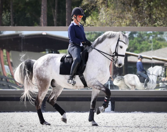 Canadian Olympian Jacqueline Brooks and her clients were based at Poinciana Farm this winter