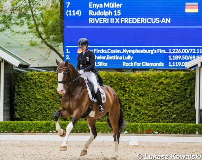 Competition at the Mariakalnok Dressage Center in 2019 :: Photo © Lukasz Kowalski