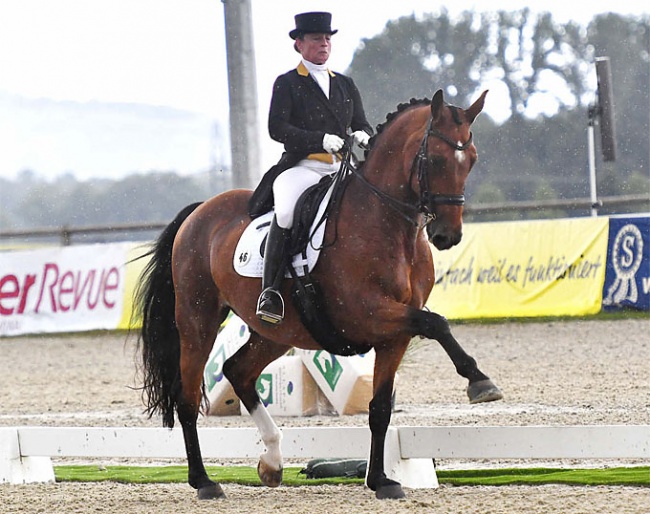 Isabell Werth and Emilio in the Grand Prix Special at the 2020 CDN Hagen :: Photo © Ruchel