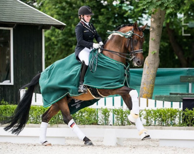 Dressage at the 2020 CDI-W Mariakalnok :: Photo © Lukasz Kowalski