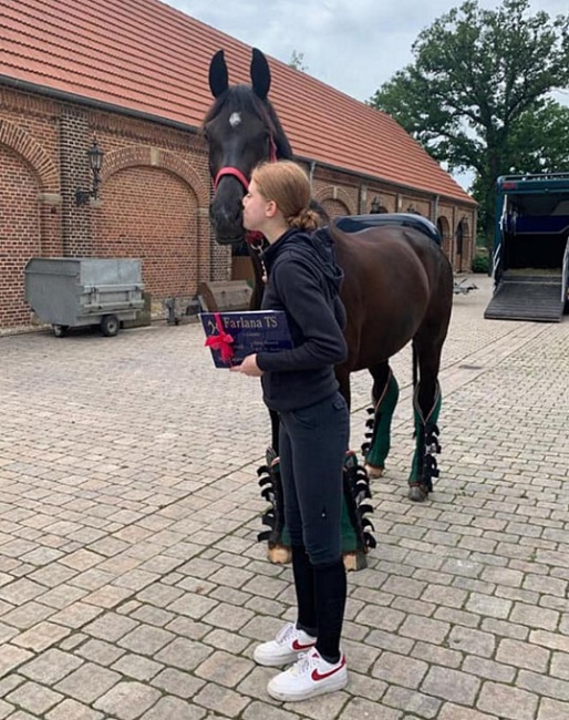 Lucie Anouk Baumgürtel and Farlana TS
