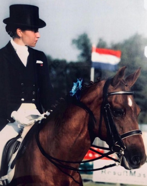 Rosie Moreton-Deakin and Enfant in the early 2000s