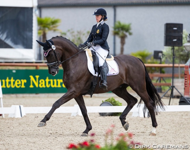 Belgian para rider Manon Claeys on San Dior in 2019 :: Photo © Hippofoto