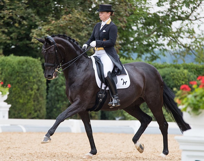 Isabell Werth and Weihegold at the 2020 CDI Achleiten :: Photo © Michael Rzepa