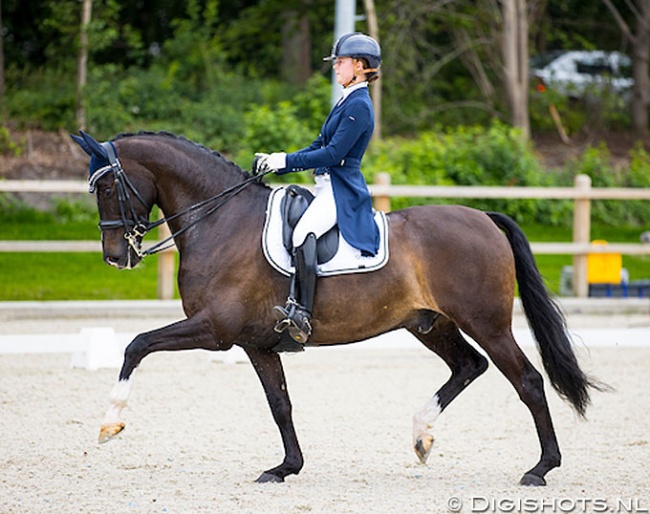 Robin Heiden and Gasmonkey at the first Dutch team selection trial in Exloo :: Photo © Digishots