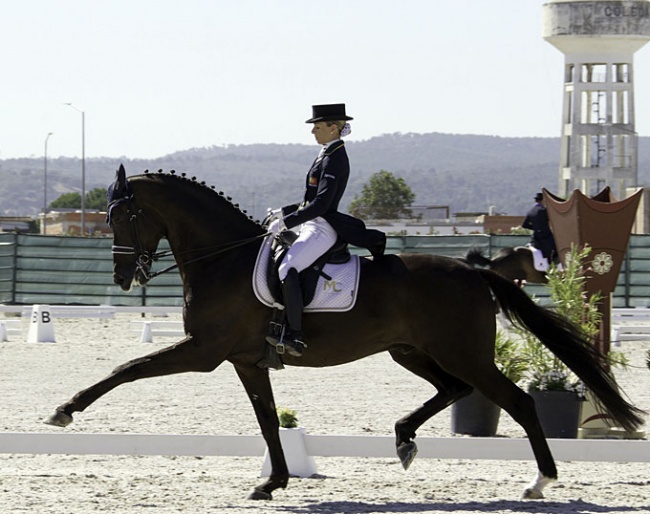 Maria Caetano and Hit Plus achieve 73.9 in their second GP Special at the 2020 CDN Golega :: Photo © Rui Pedro Godinho