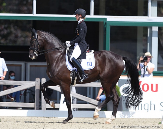 Ann Kathrin Lindner and FBW Sunfire at the 2020 CDI Hagen :: Photo © Astrid Appels