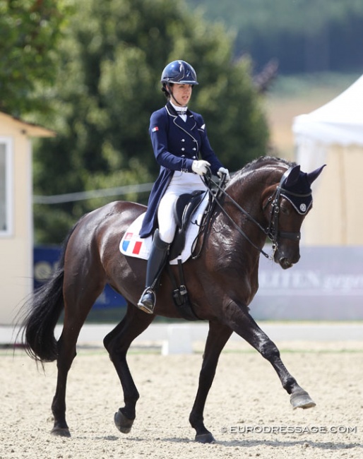 Capucine Noel and Soleil Noir von Rosenhof at the 2020 CDI Hagen :: Photo © Astrid Appels