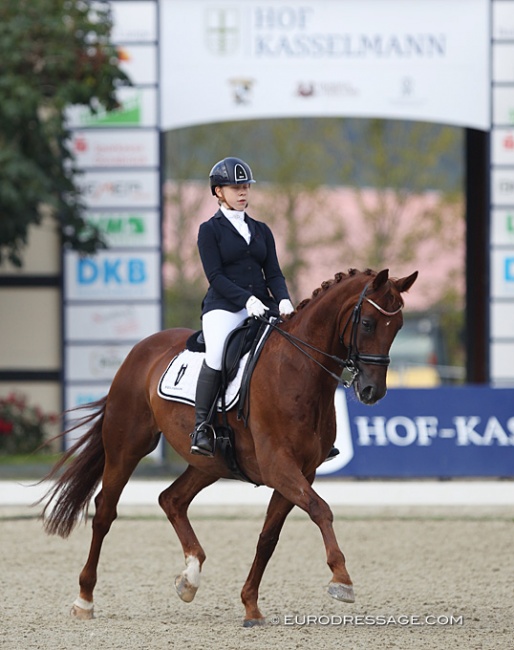 Natalia Plata and Dolcetto at the 2020 CDI Hagen :: Photo © Astrid Appels
