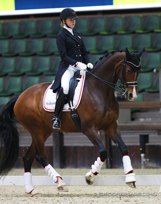 Frederikke Gram Jacobsen and Ryvangs Zafina at the 2020 CDI Lier :: Photo © Astrid Appels