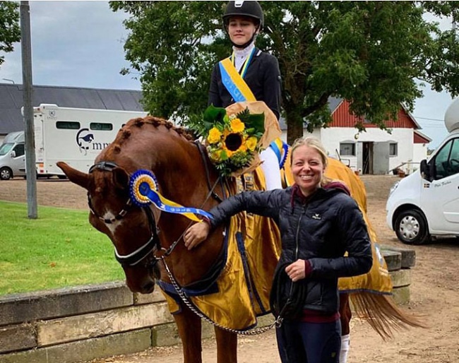 Irma Wickstrom and Bossa Nova are the 2020 Swedish Children Champions