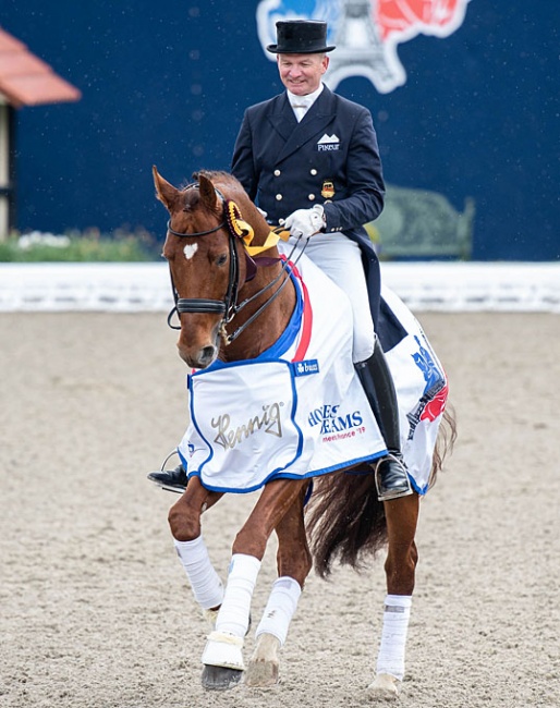 Hubertus Schmidt on his rising Grand Prix star Denoix PCH