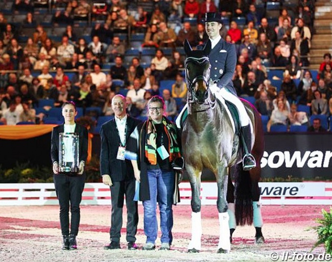 Famoso OLD won the 2019 Otto Lörke Prize at the CDI-W Stuttgart last year :: Photo © LL-foto