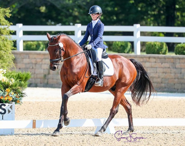 Lexie Kment and Manatee win the 2020 U.S. Children Championship :: Photo © Sue Stickle