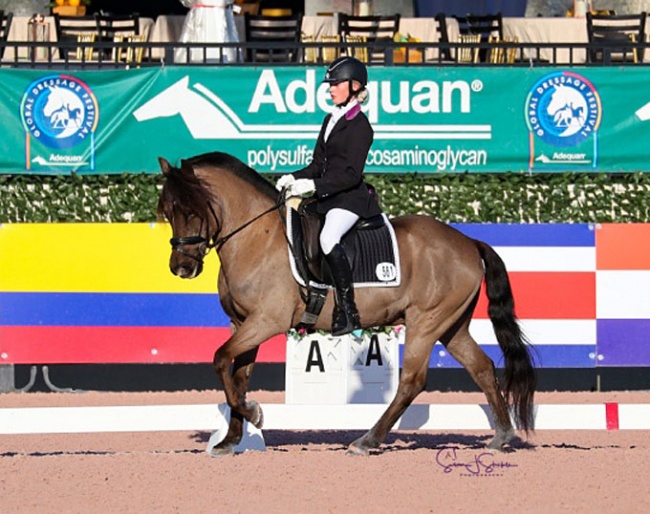 Maren Elise Fouche-Hanson on My Feelings at the 2020 CDI Wellington :: Photo © Sue Stickle