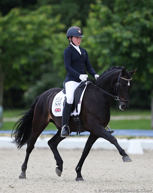 Hermione Tottman and Brasil at the 2019 CDIO-P Hagen :: Photo © Astrid Appels