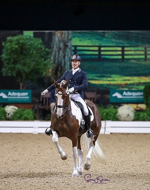 Jim Koford and Adiah at the 2019 USDF Dressage Finals in Lexington, KY :: Photo © Sue Stickle