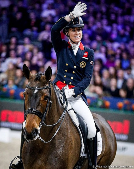 Charlotte Dujardin and Mount St. John Freestyle at the 2020 CDI-W Amsterdam :: Photo © Petra Kerschbaum