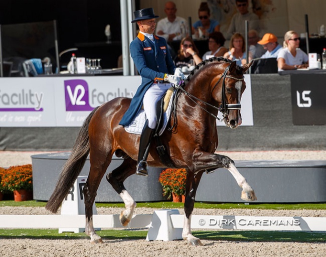 Hans Peter Minderhoud and the 7-year old Invictus became the Dutch Small Tour Champions at PSG/Inter I level last week :: Photo © Dirk Caremans