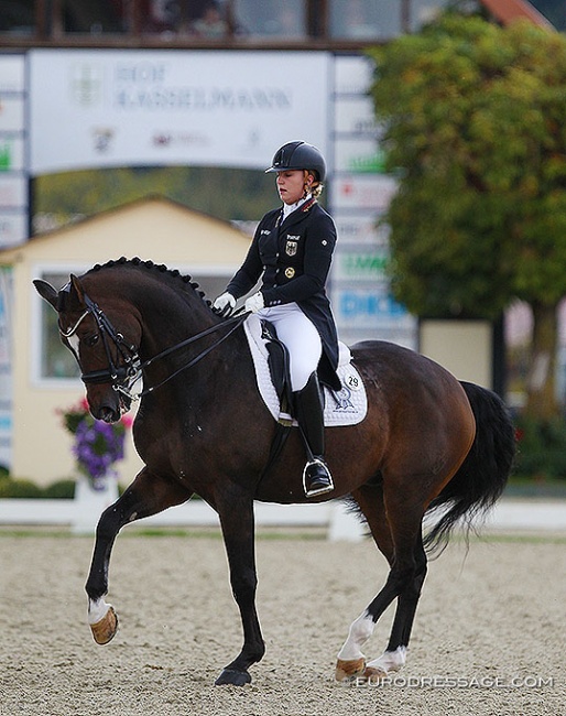 Alexa Westendarp and Hicksteadt at the 2020 CDI Hagen :: Photo © Astrid Appels