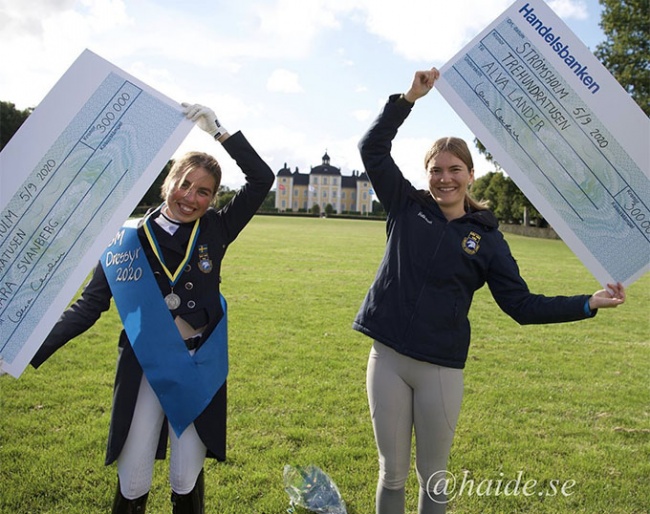 Klara Svanberg and Alva Lander are the 2020 Ajax Stipend recipients :: Photo © Haide Westring