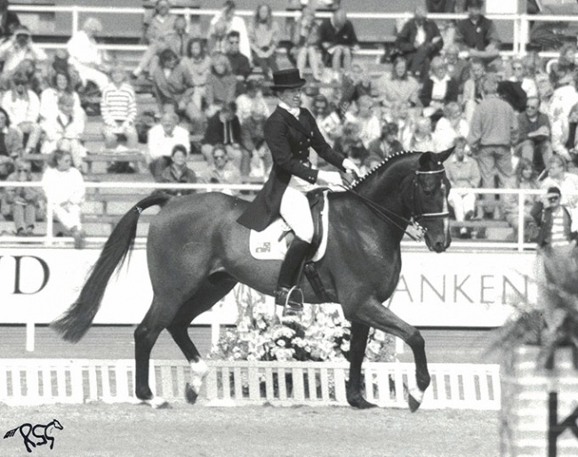 Rozzie Ryan and Stirling Wilton xx at the 1990 World Equestrian Games