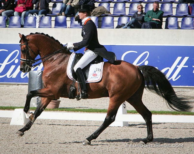 Edward Gal and Lingh at the 2005 CDIO Aachen :: Photo © Astrid Appels