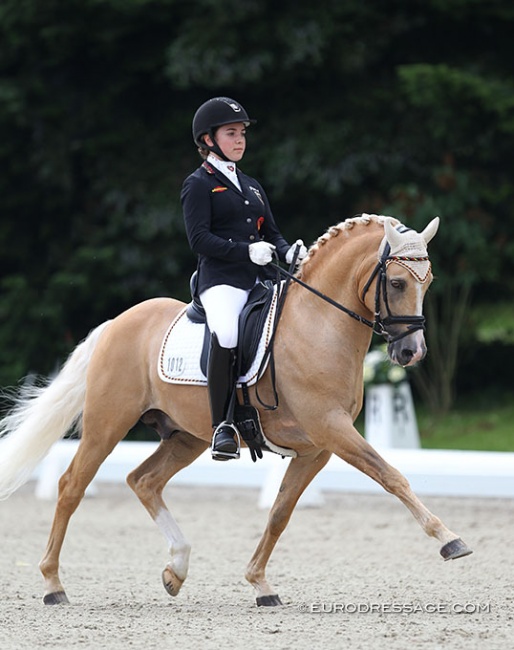 Jana Lang and Cyrill NK at the 2018 CDIO-P Hagen :: Photo © Astrid Appels