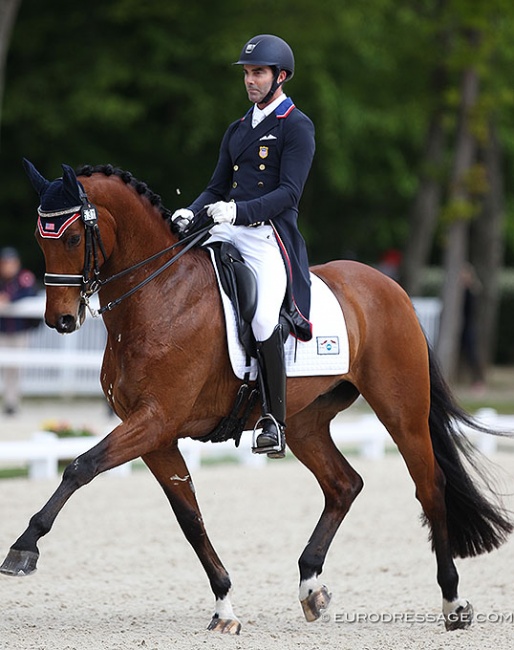 Nick Wagman and Don John at the 2019 CDIO Compiegne :: Photo © Astrid Appels