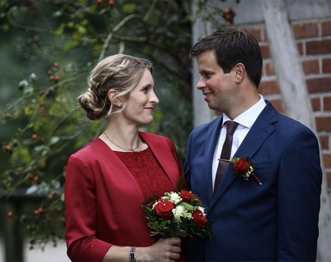 Beatrice Buchwald and Jens Hoffrogge got married and are expecting. Congratulations !
