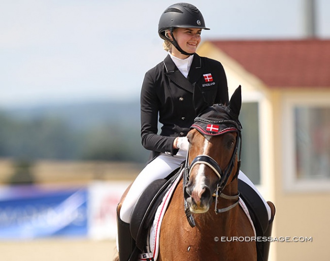 Laura Jarlkvist Rasmussen and Aatoftens Dornier at the 2020 CDI Hagen :: Photo © Astrid Appels