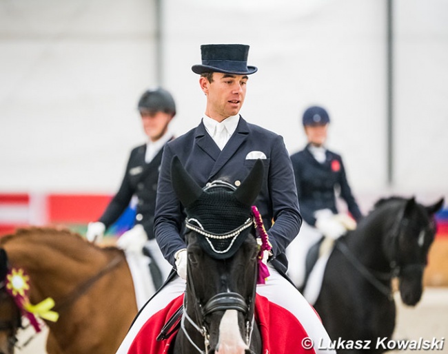 Benjamin Werndl and Daily Mirror at the 2020 CDI-W Zakrzow :: Photo © Lukasz Kowalski