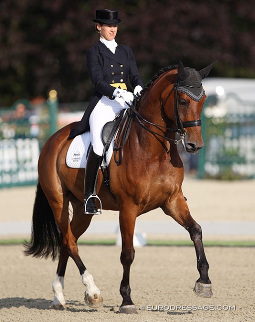 Petra van Esch and Fiji at the 2020 CDI Hagen :: Photo © Astrid Appels