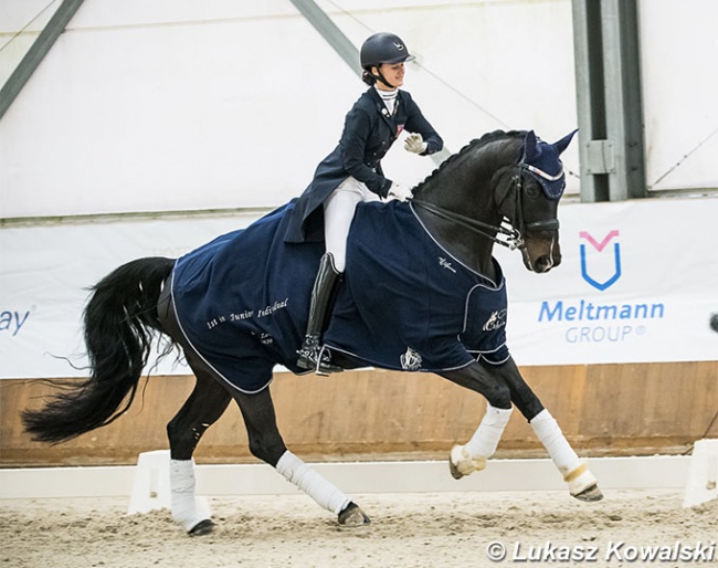 Tereza Matouskova and Paolo Il Bello at the 2020 CDI-W Zakrzow :: Photo © Lukasz Kowalski