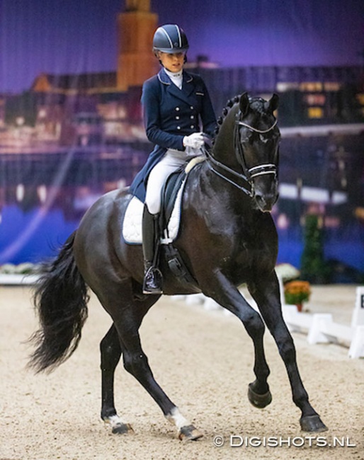 Vai Bruntink and Cum Laude at the 2019 CDN Zwolle :: Photo © Digishots