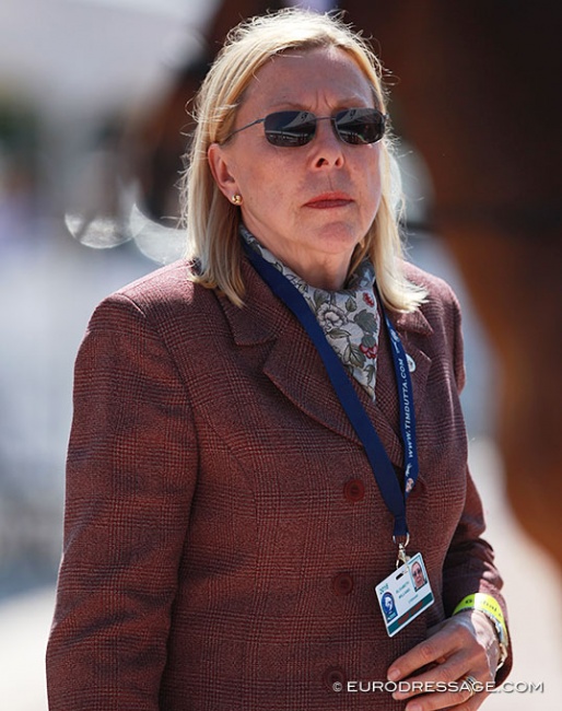 Elisabeth Williams at the 2016 CDI Wellington :: Photo © Astrid Appels