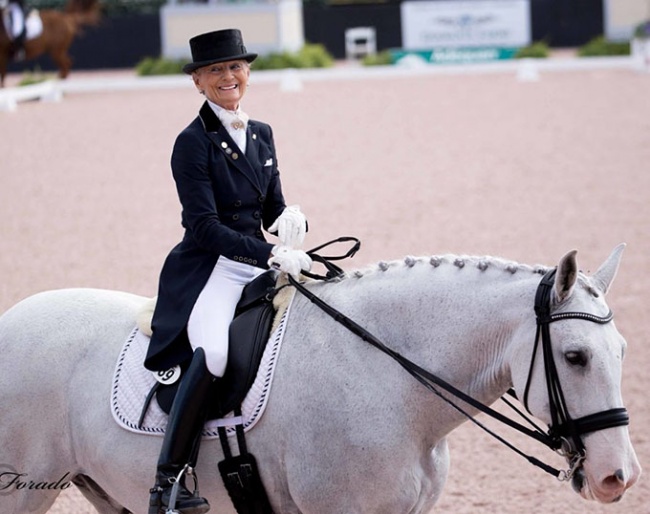 Janne Rumbough on Junior leaving the AGDF international arena :: Photo © Lily Forado