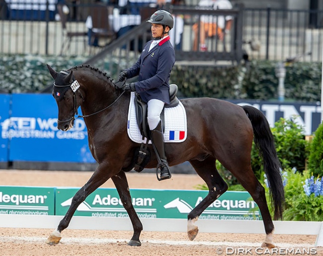 José Letartre and Swing Royal at the 2018 World Equestrian Games. Both are long listed for the Olympics but not as a combination :: Photo © Sharon Vandeput/Hippofoto